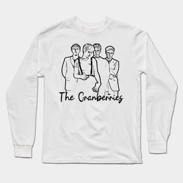 the cranberries, band rock Long Sleeve T-Shirt by Degiab